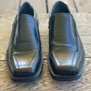 Borelli vegan leather slip on loafer
